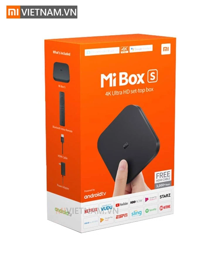 Xiaomi Mi Box S 4K HDR Android TV