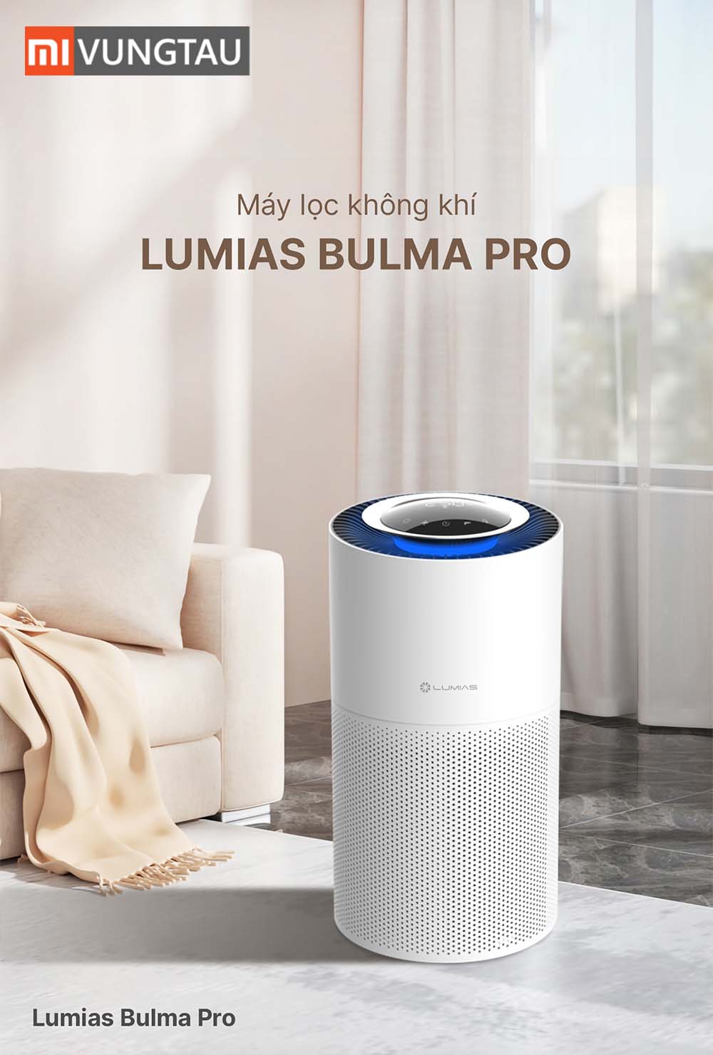 Máy lọc không khí Lumias Bulma Pro