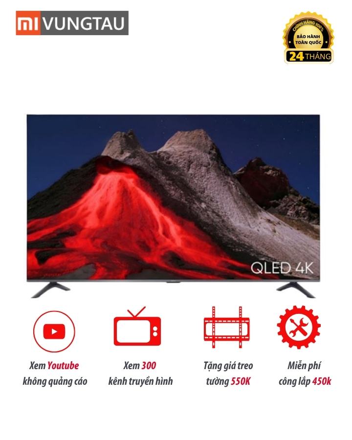 Smart Tivi Xiaomi 65 inch A Pro Google TV QLED 2026 – Bản Quốc Tế