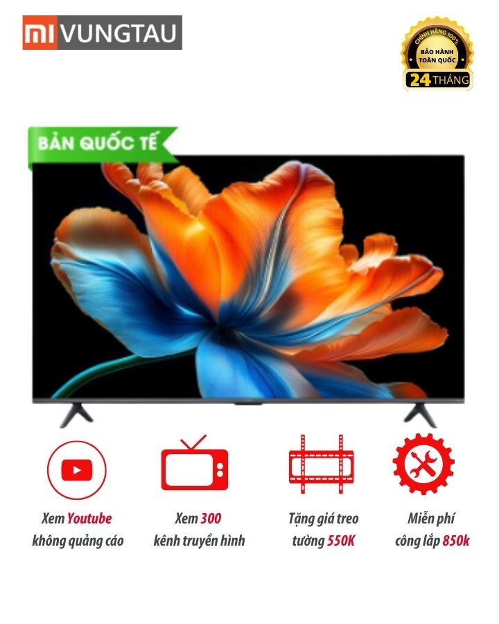 Tivi Xiaomi 85 Inch S Mini Led 2026 – 4K – 144Hz